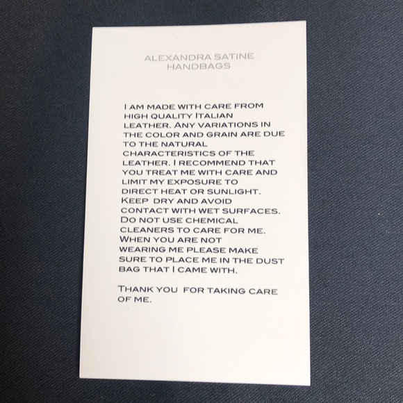 New Alexandra Satine 2 in one Handbag Blk Leather - Picture 6 of 8